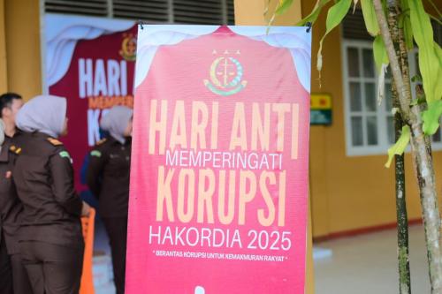 PERINGATAN HARI ANTIKORUPSI SEDUNIA (HAKORDIA) TAHUN 2025